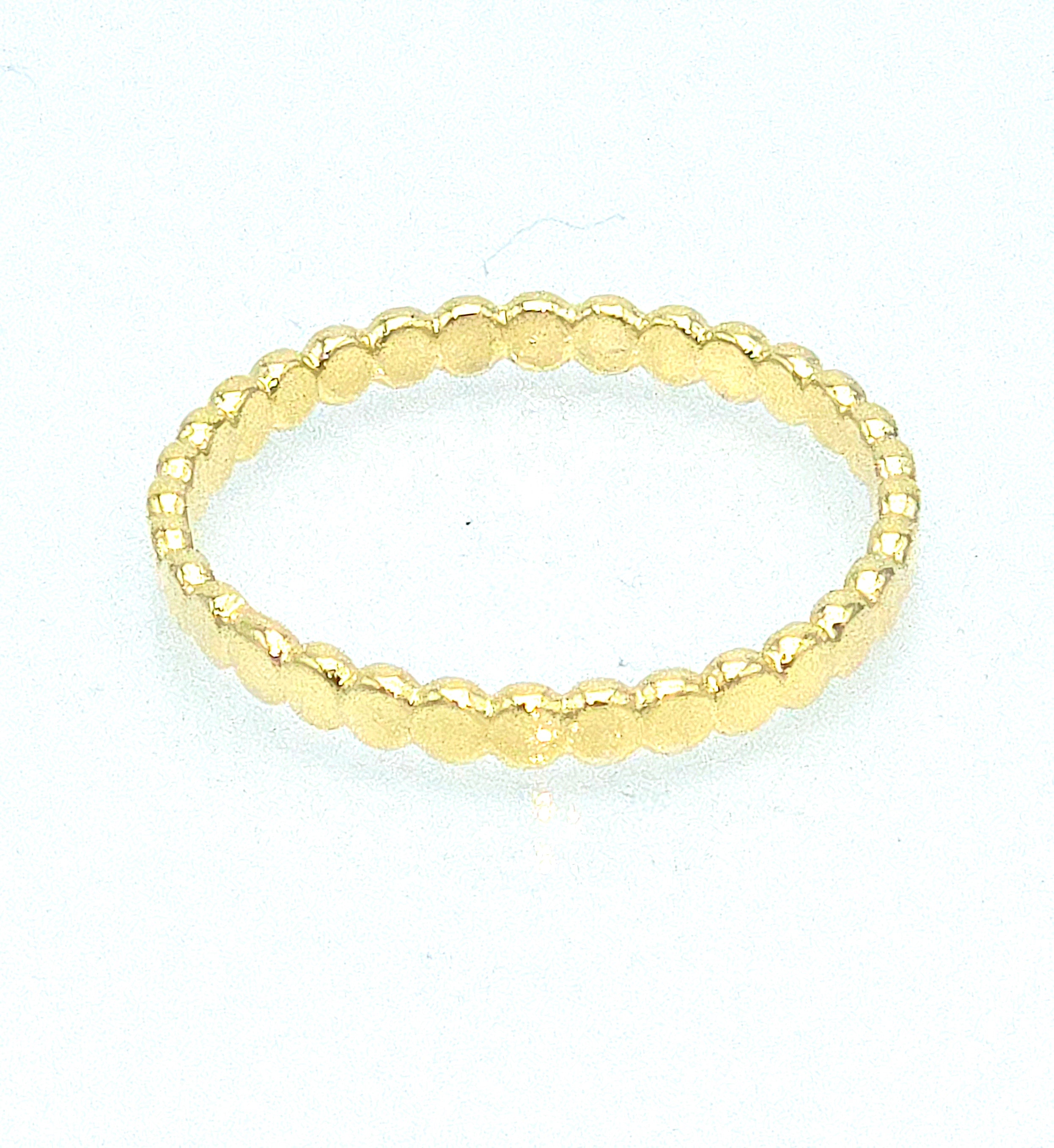 טבעת דקה עדינה זהב