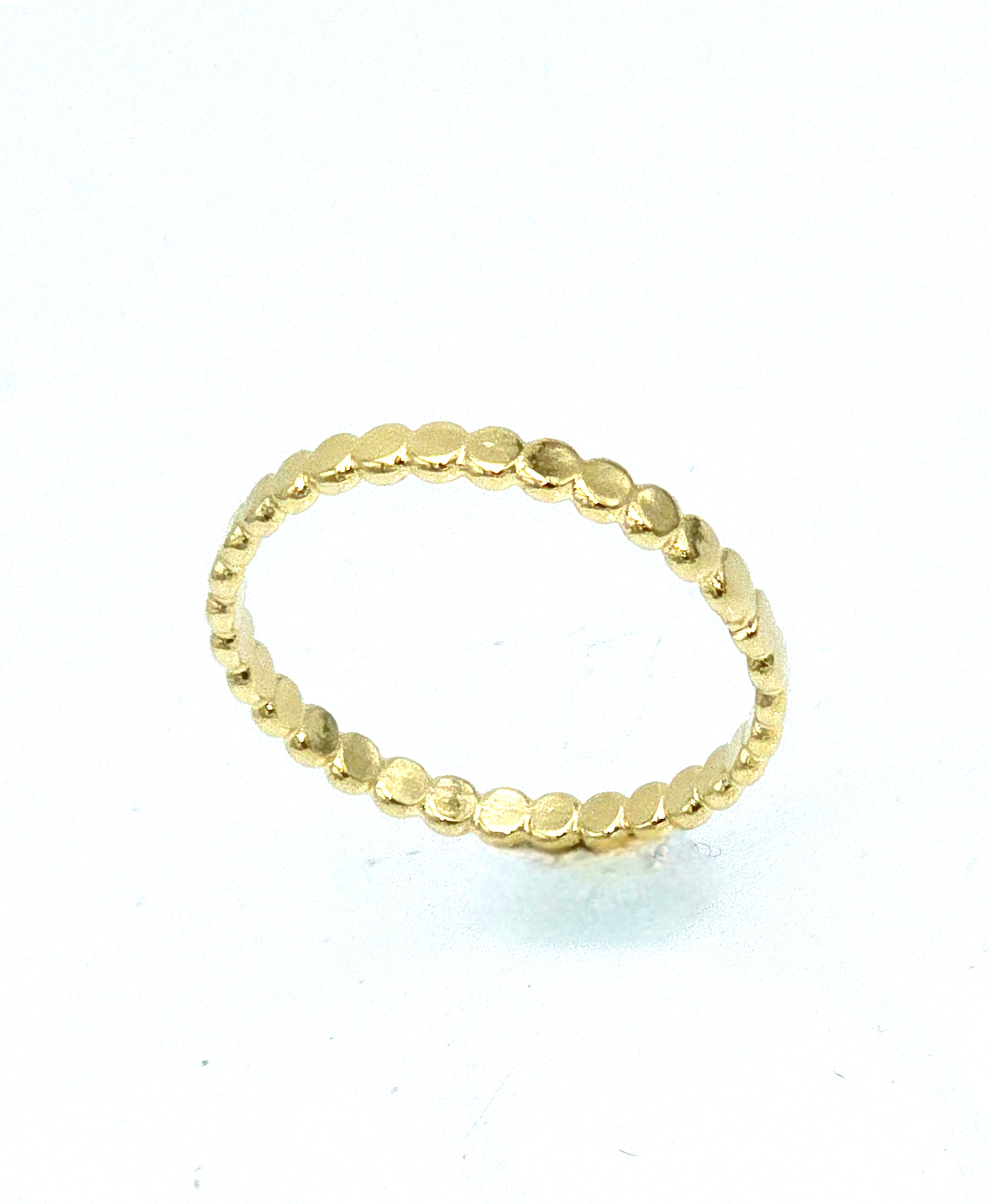 טבעת דקה עדינה זהב