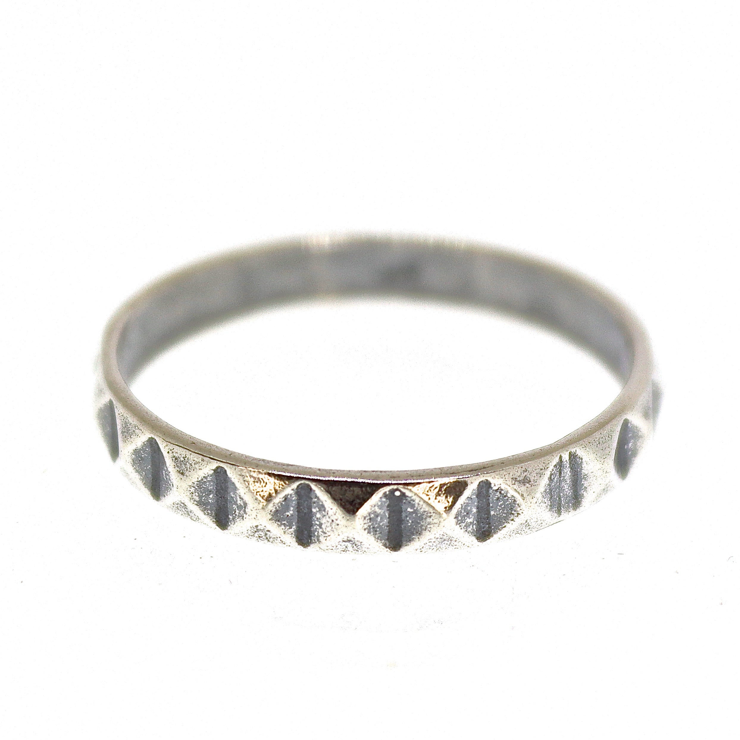 טבעת משולשים כסף 925 (Copy)