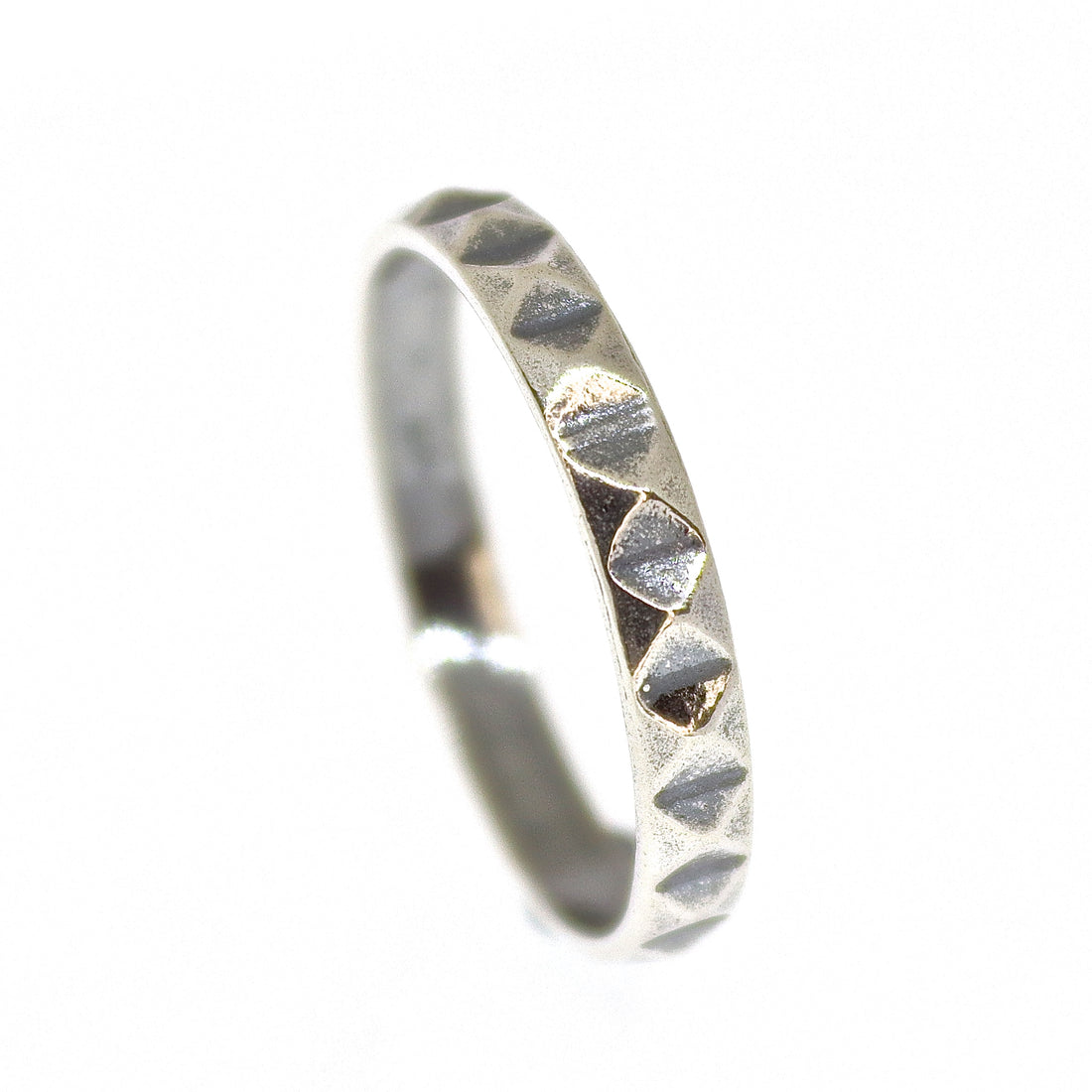 טבעת משולשים כסף 925 (Copy)