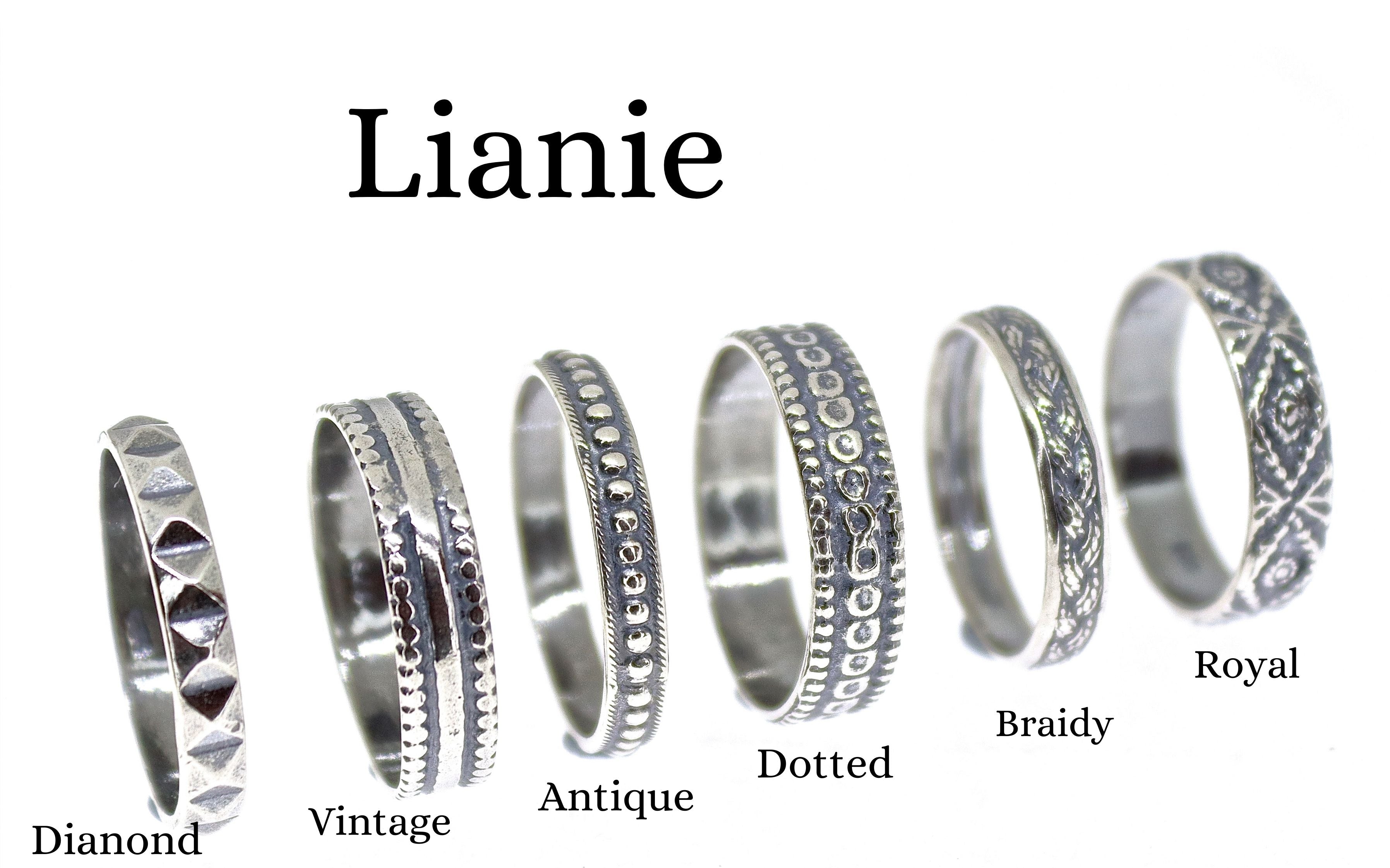 טבעת צמה כסף 925