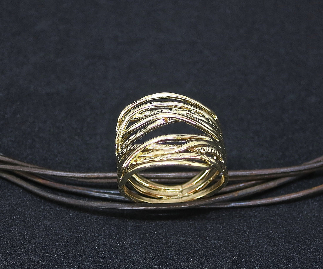 טבעת זהב, טבעת רב-טבעית, טבעת רחבה ועבה