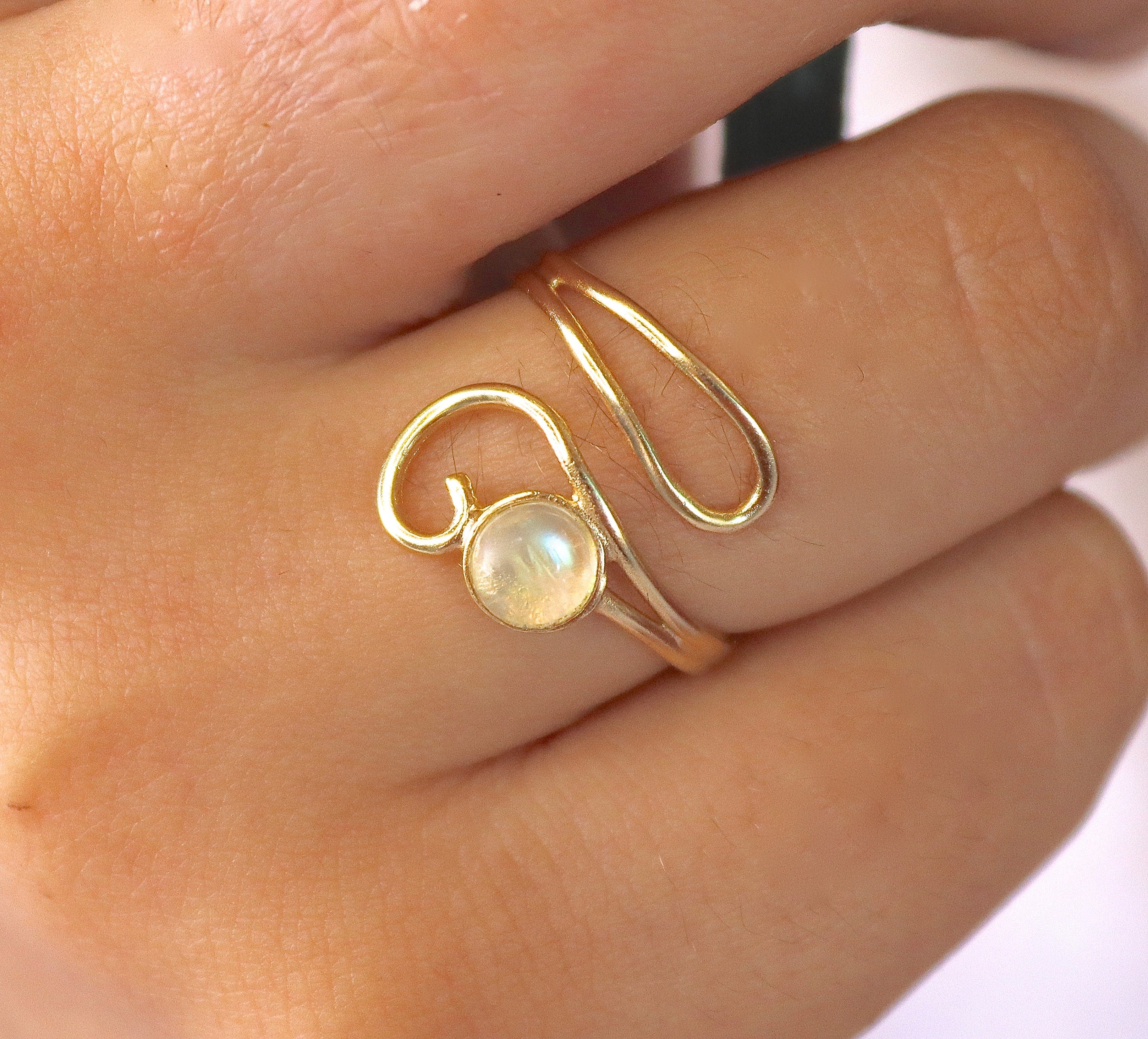 טבעת זהב מונסטון, טבעת זהב מתכווננת פתוחה