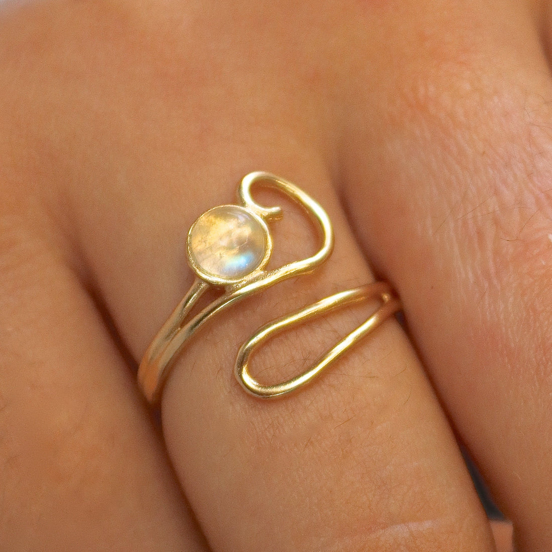 טבעת זהב מונסטון, טבעת זהב מתכווננת פתוחה