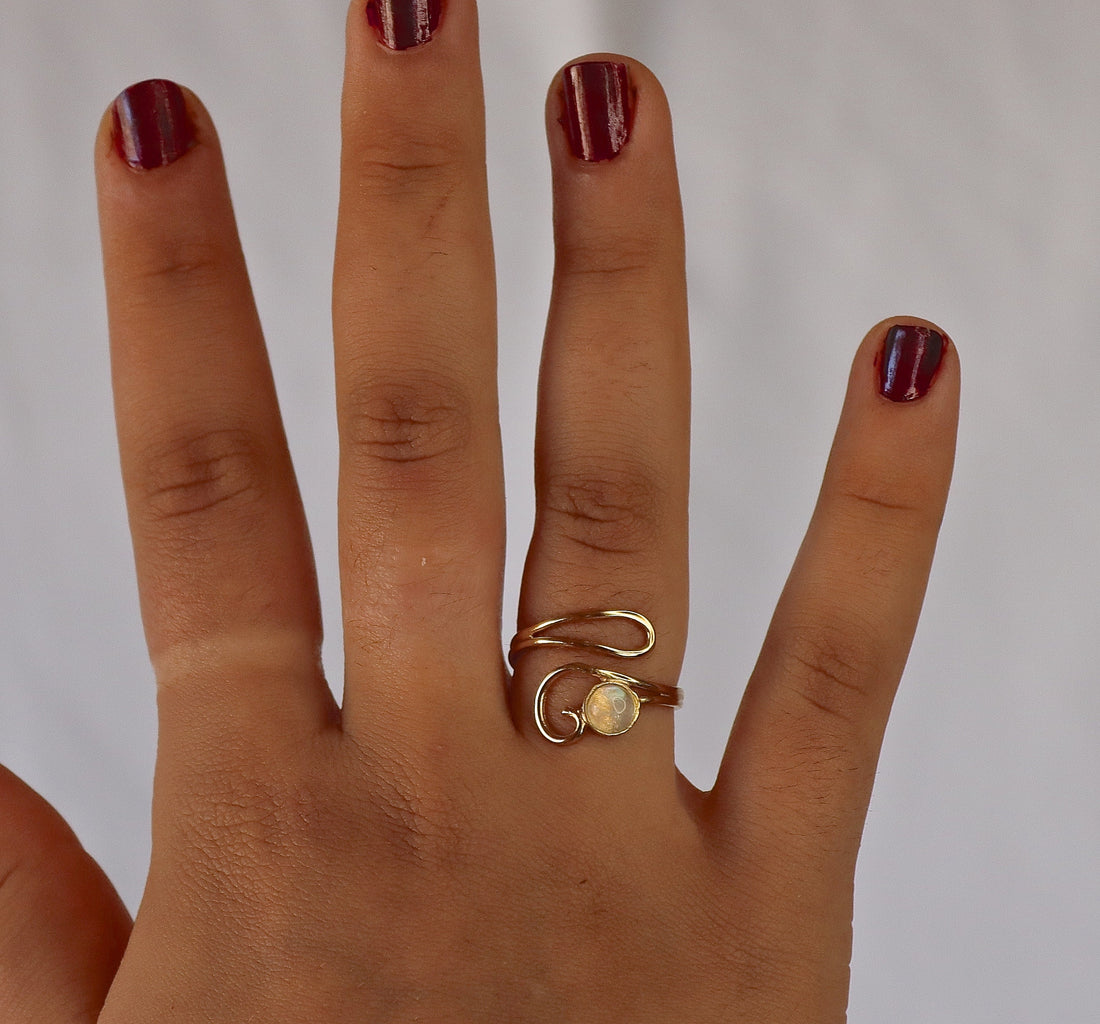 טבעת זהב מונסטון, טבעת זהב מתכווננת פתוחה