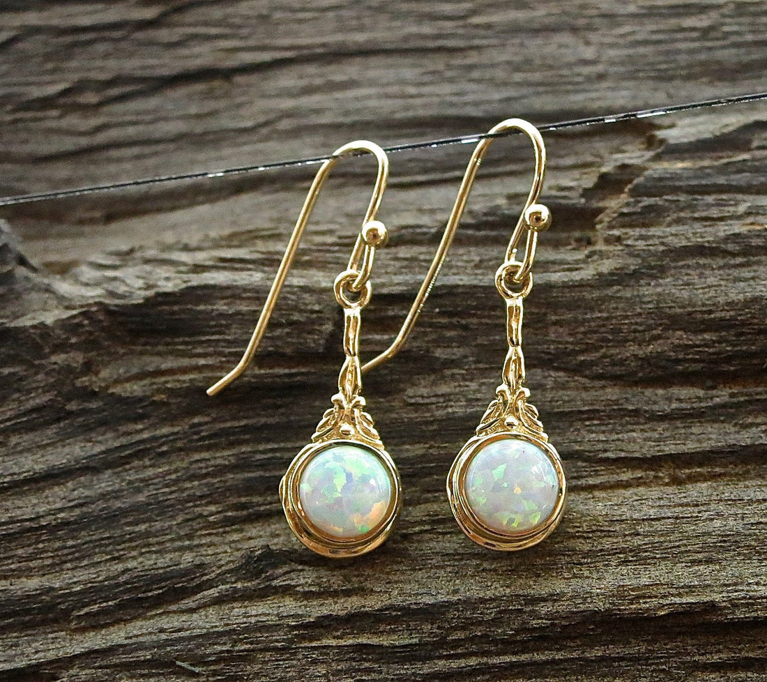 עגילי זהב אופל לנשים, עגילי זהב ויקטוריאניים