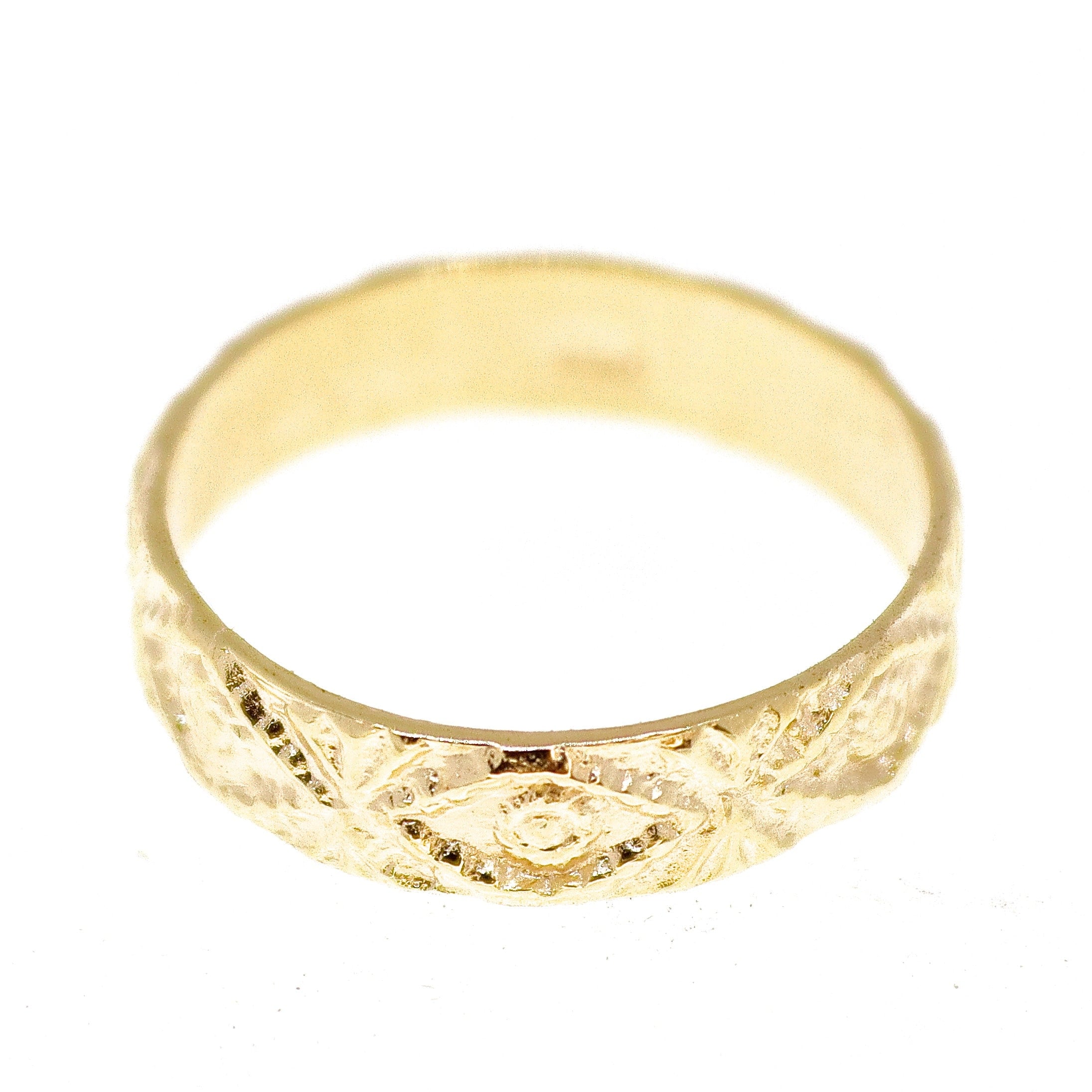 סט טבעות בוהמיות הניתנות לערום: טבעות בעלות טקסטורה ללבישה יומיומית