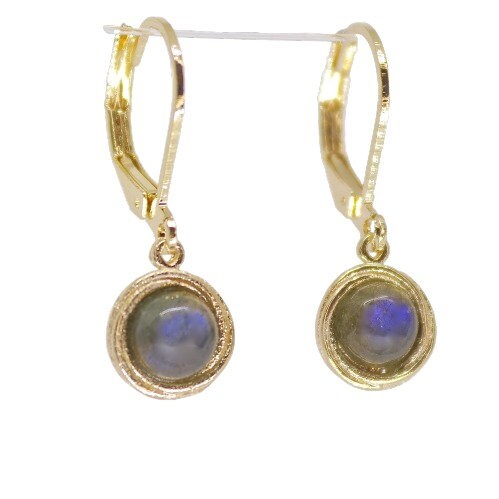 עגילי זהב שחורים 14 קראט, עגילי אוניקס מינימליסטיים, עגילי זהב ושחור, מתנה לה, רעיון למתנה ליום האם