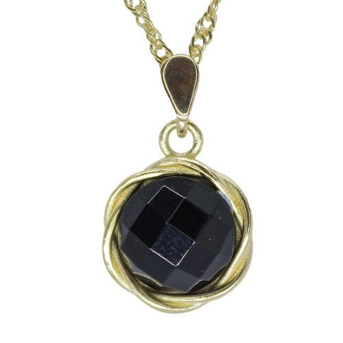 שרשרת תליון אופל זהב, תליון שרשרת אופל כחול