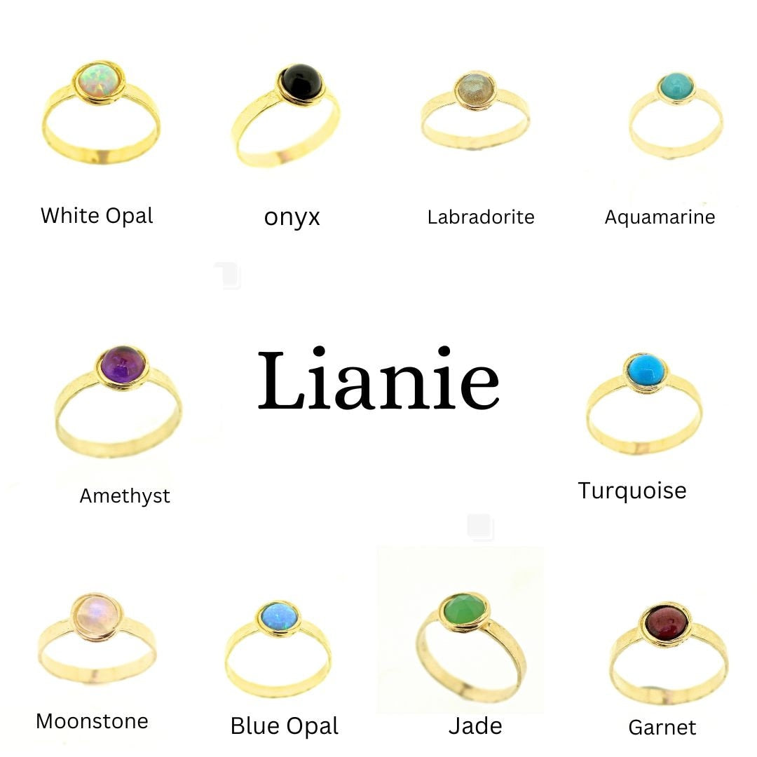 טבעת ירקן, טבעת זהב אבן ירוקה