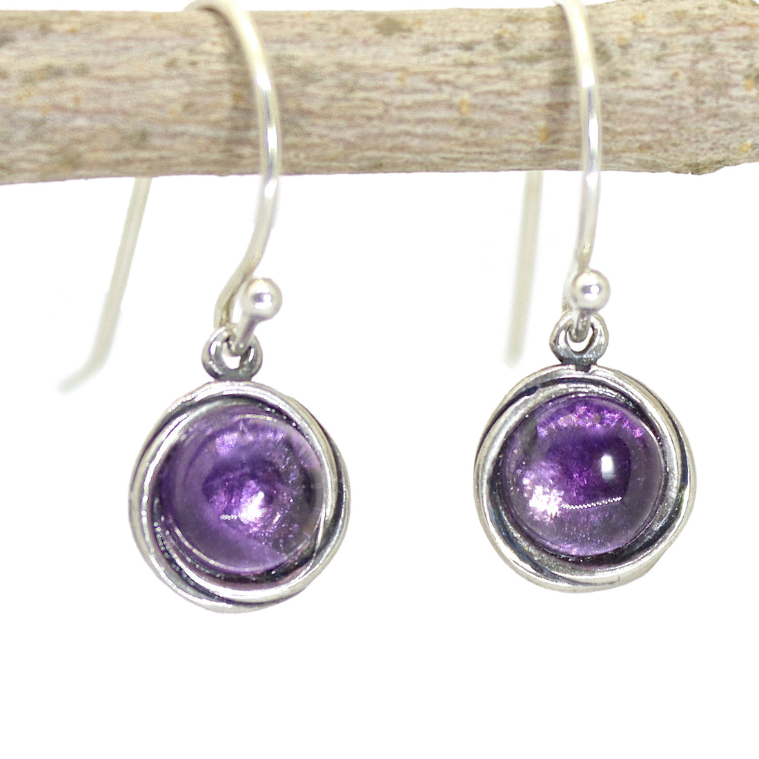 עגילי אקוומרין, עגילי כסף 925 תלויים אקוומרין