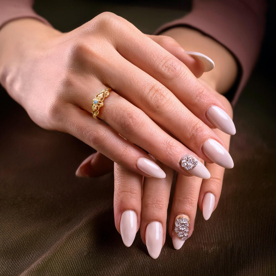 טבעת זהב ויקטוריאנית, טבעת זהב מלא 14 קראט, טבעת זהב זירקוניה, טבעת זהב בסגנון עתיק