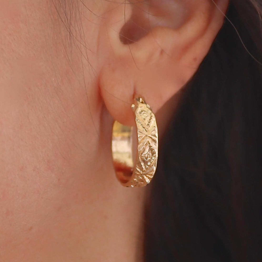 סט טבעות בוהמיות הניתנות לערום: טבעות בעלות טקסטורה ללבישה יומיומית