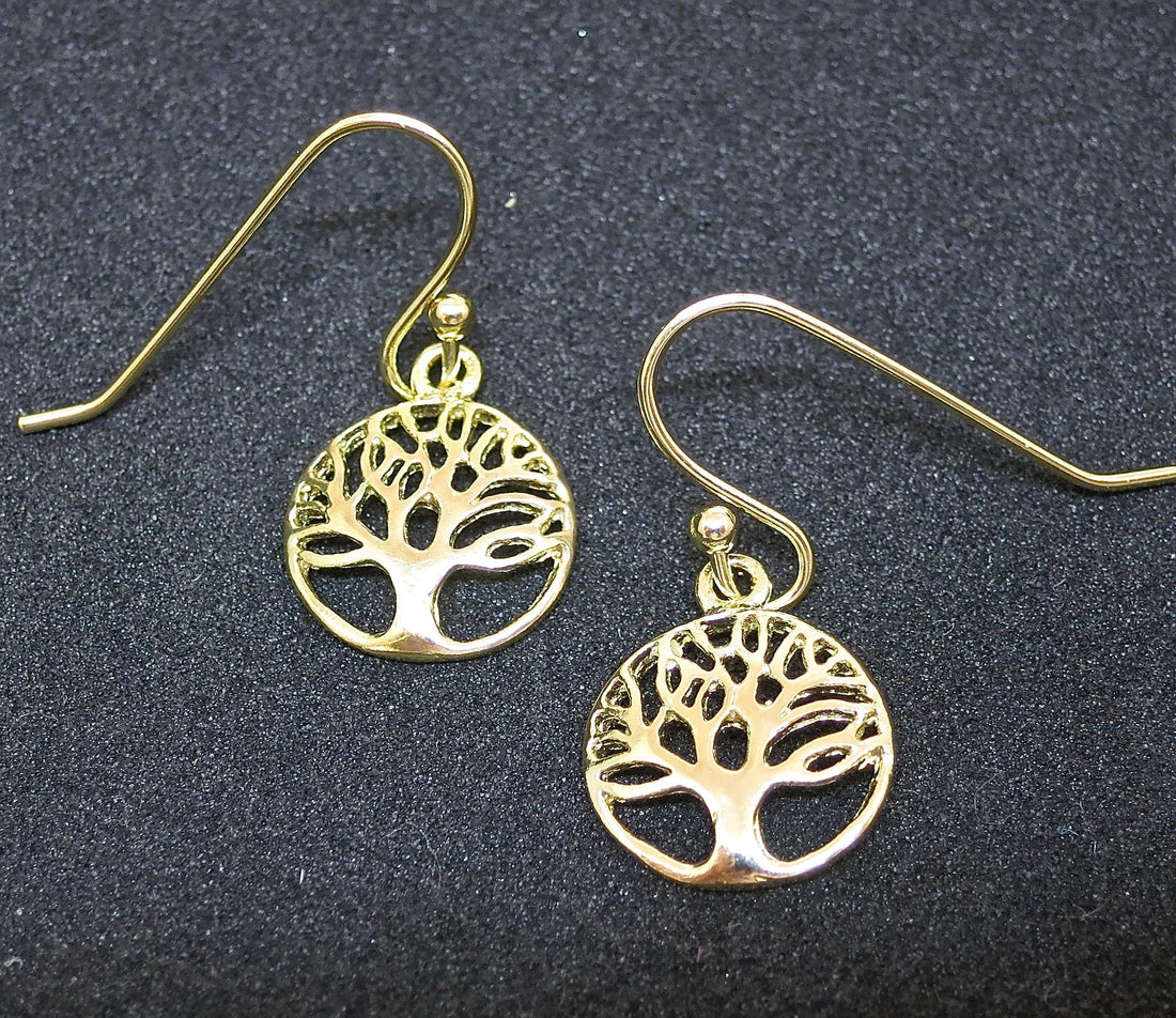 תליון שרשרת עץ החיים מזהב לנשים