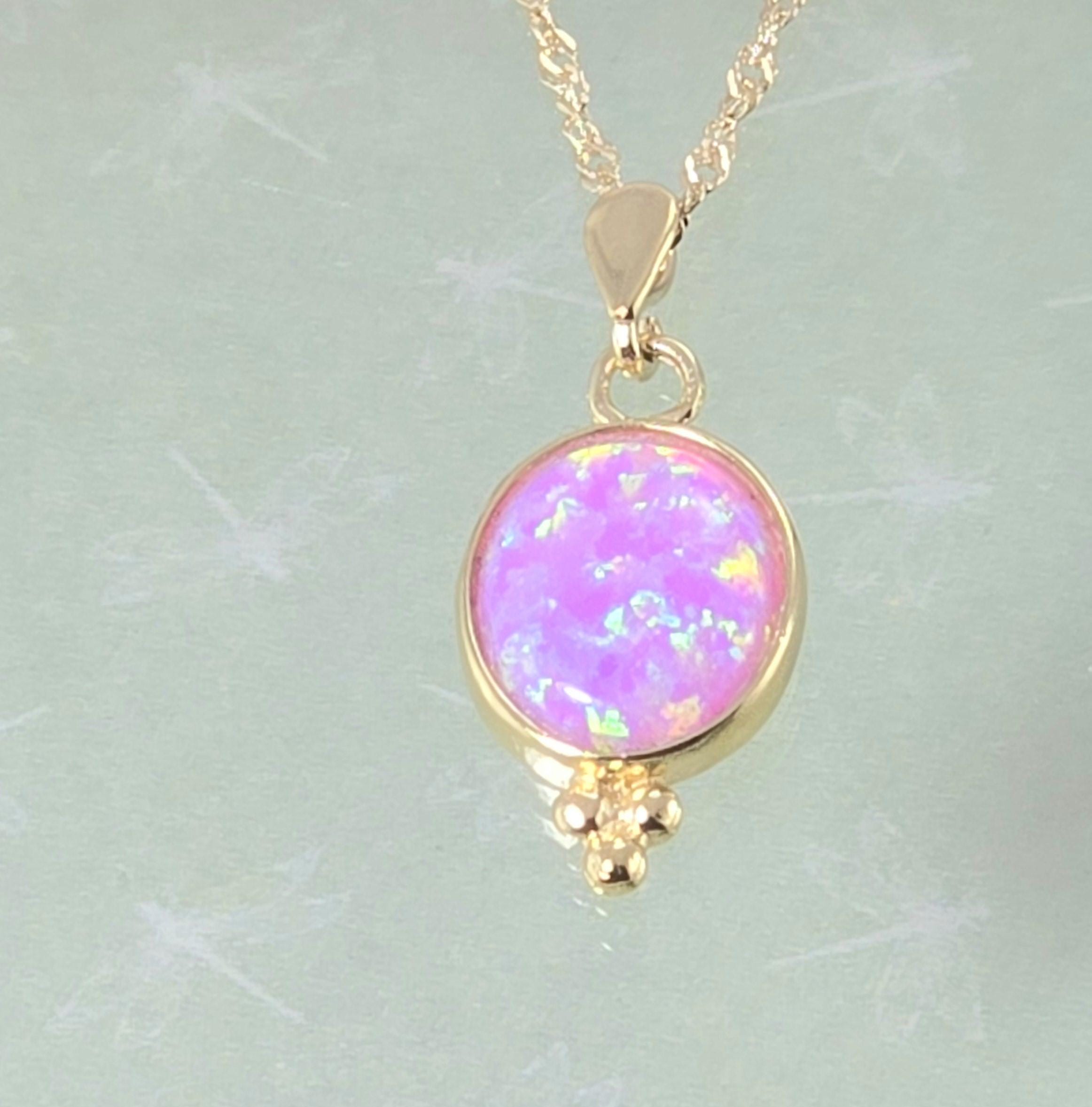 תליון שרשרת זהב לברדוריט, שרשרת אבן ריפוי